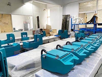 捷立機械生產(chǎn)車間